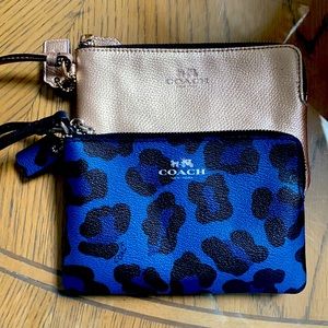 Coach wristlets